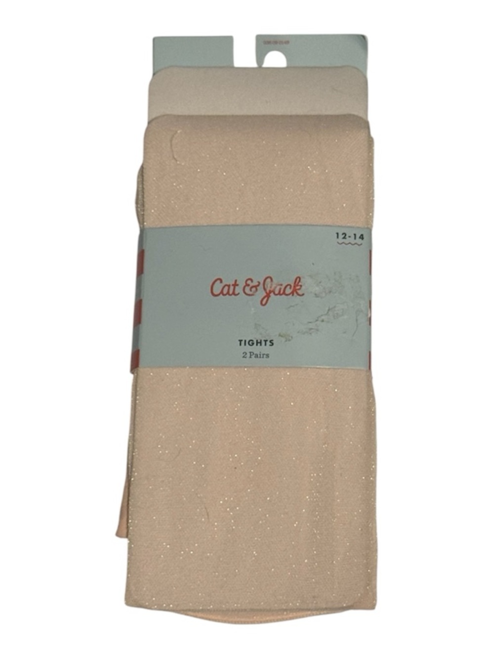 Cat & Jack Shimmery Tights - 2 Pairs